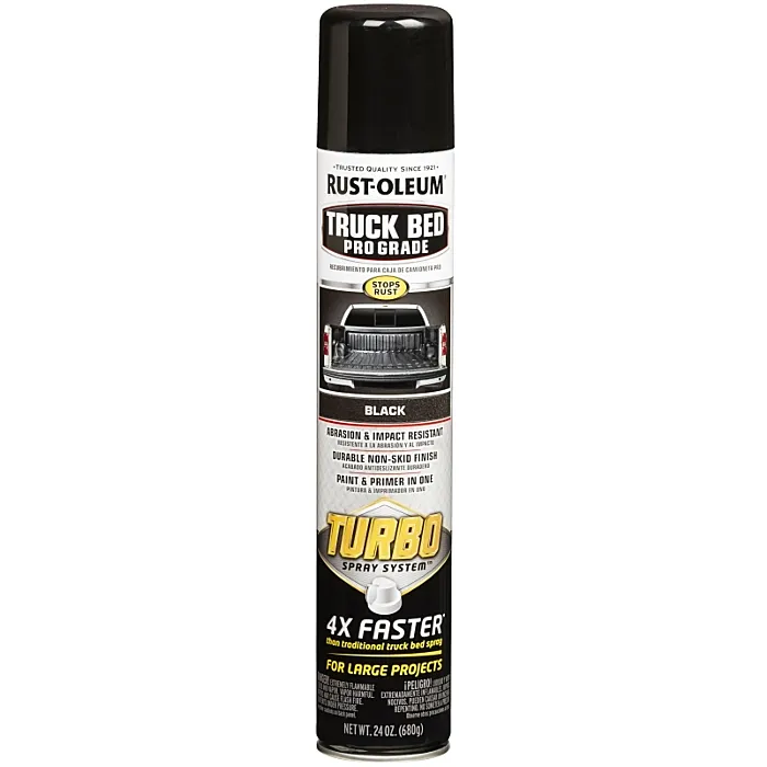 Rust-Oleum Automotive Truck Bed Pro Grade (Black) 24 oz