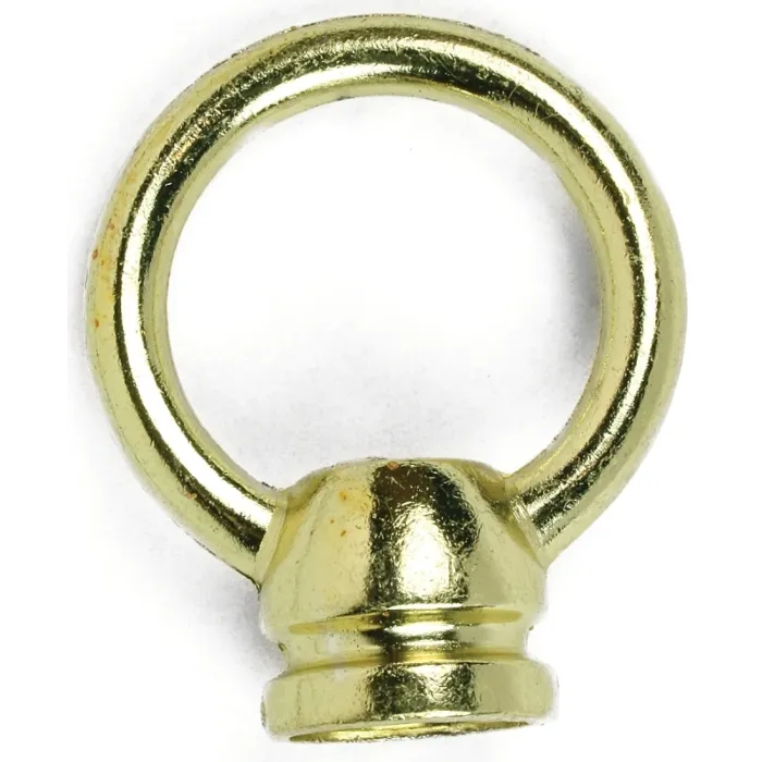 Jandorf 60242 Lamp Loop, Ceiling, Female, Brass