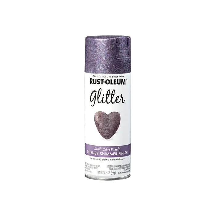 Rust-Oleum Specialty Spray Paint (Glitter - Multicolor Purple) 10.25 oz