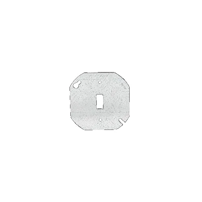Southwire Galvanized 1-Gang Steel Pan Toggle Box Cover (Silver)