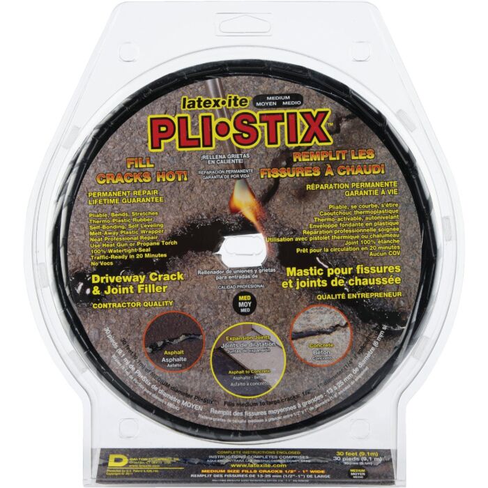 Latex-ite Pli-Stix Driveway Crack and Joint Filler