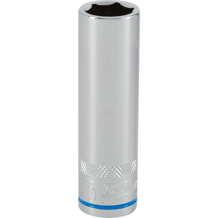 Channellock 1/2 In. Drive 15 mm 6-Point Deep Metric Socket