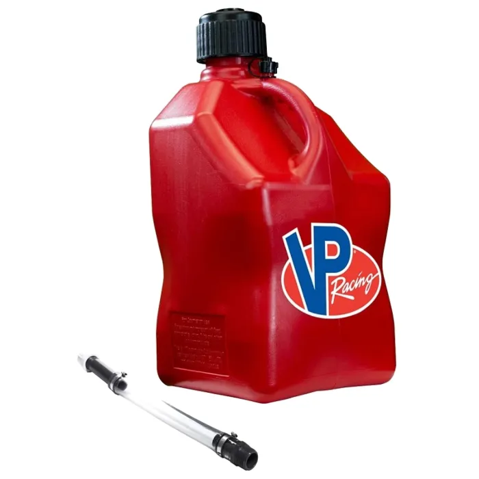 VP Racing Fuels Motorsport Utility Jug with Hose (Red) 5-1/2 gal