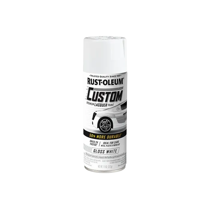 Rustoleum Custom Lacquer Gloss White