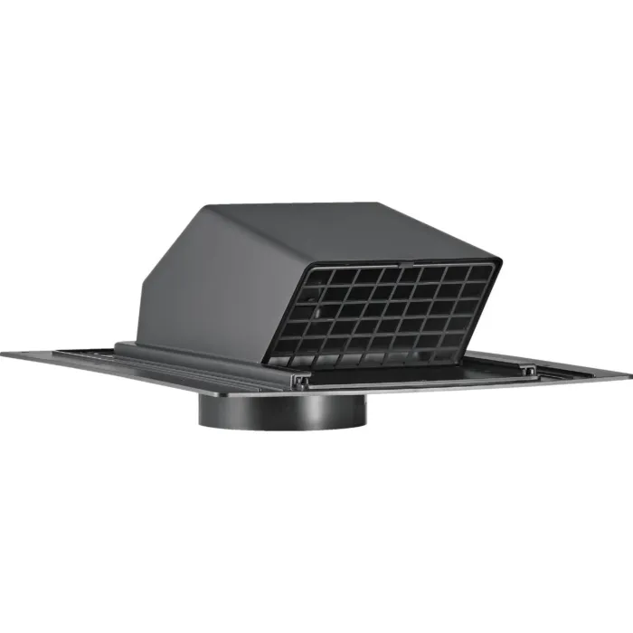 Lambro ABS Exhaust Roof Vent (Black) 4 in.