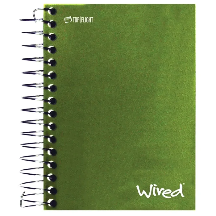 Top Flight 300 Series 4511478 Narrow Rule Notebook, Micro-Perforated Sheet, 180-Sheet, Wirebound Binding