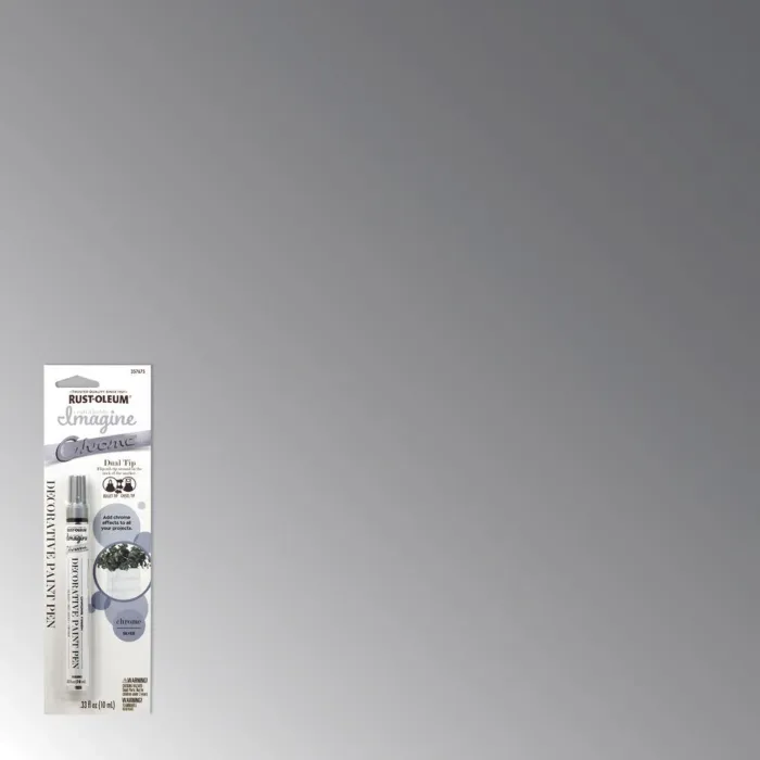 Rustoleum Imagine Craft & Hobby Paint Pen (Chrome - Silver)