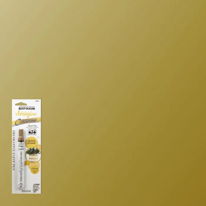 Rustoleum Imagine Craft & Hobby Paint Pen (Chrome - Gold)