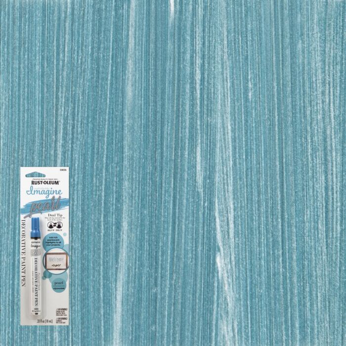 Rustoleum Imagine Craft & Hobby Paint Pen (Pearl - Aquamarine)