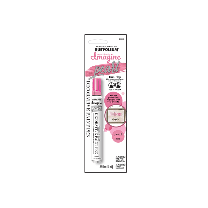 Rustoleum Imagine Craft & Hobby Paint Pen (Pearl - Rose)