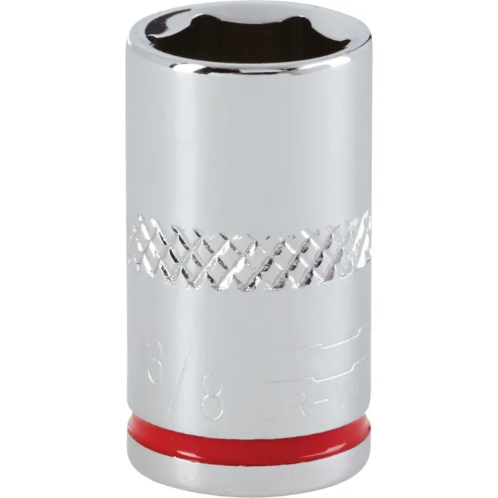 Channellock 1/4 In. Drive 3/8 In. 6-Point Shallow Standard Socket