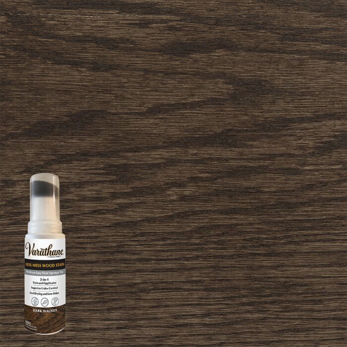 Rustoleum Varathane Less Mess Wood Stain (Dark Walnut) 4 oz