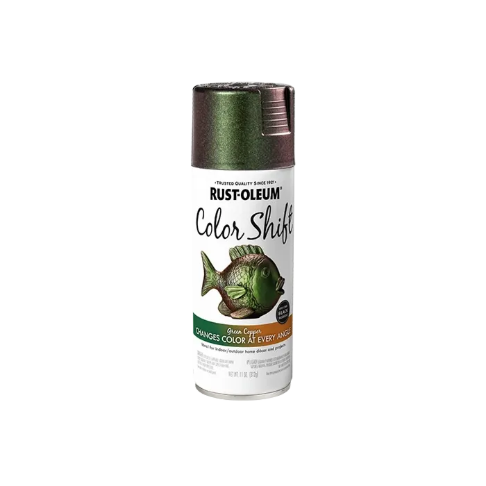 Rustoleum Specialty Color Shift Spray Paint (Green Copper) 11 oz