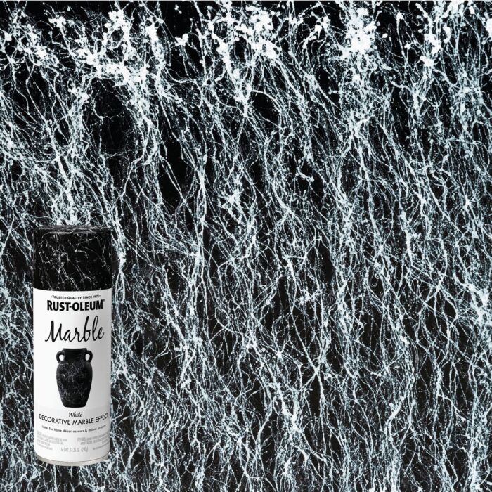 Rustoleum Marble Spray Paint (White) 10.25 oz