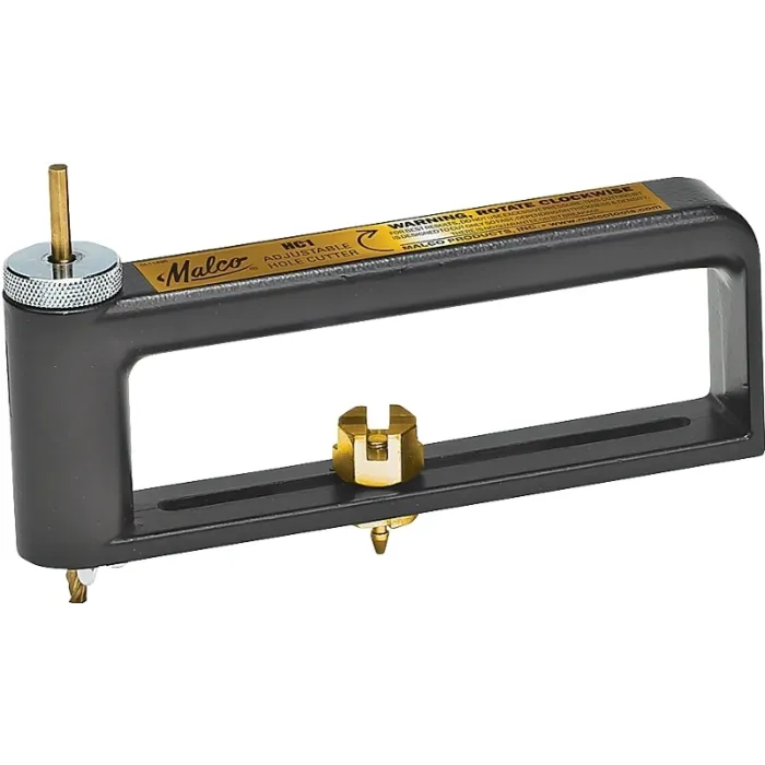 Malco HC1 Hole Cutter, 2 to 12 in Dia, 1-1/8 in D Cutting, 1 TPI, Steel Cutting Edge