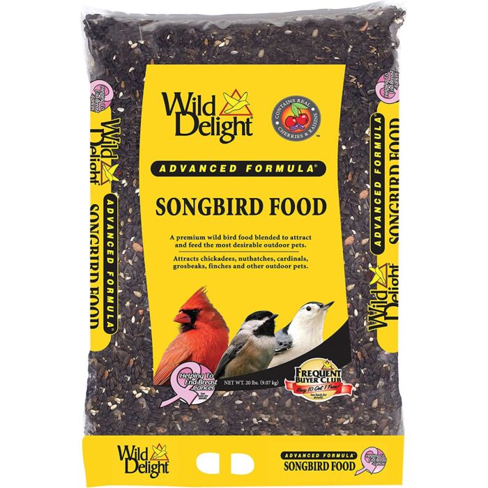 Wild Delight® D & D Commodities Wild Delight® 377200 20 lb Poly Bag Artificial Songbird Wild Bird Food