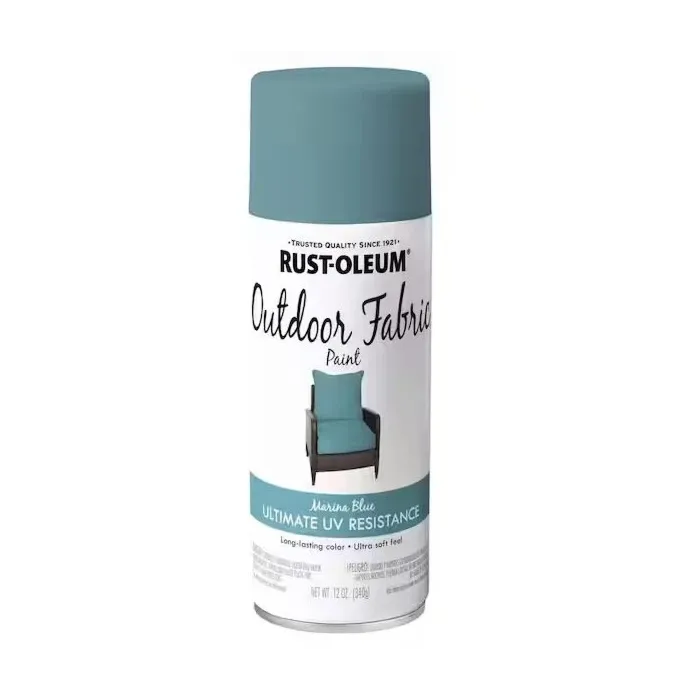 Rust-Oleum 12 oz Flat/Matte Outdoor Fabric Spray Paint, Marina Blue