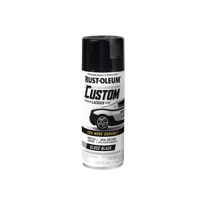 Rustoleum Custom Lacquer Gloss Black