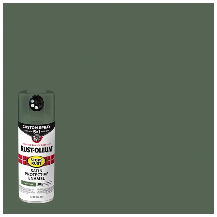 Rustoleum 5in1 Satin Earthy Green 12oz