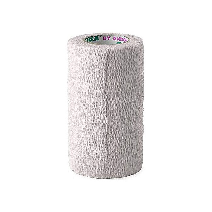 4 in 5 yd Latex Adhesive Flexible Bandage