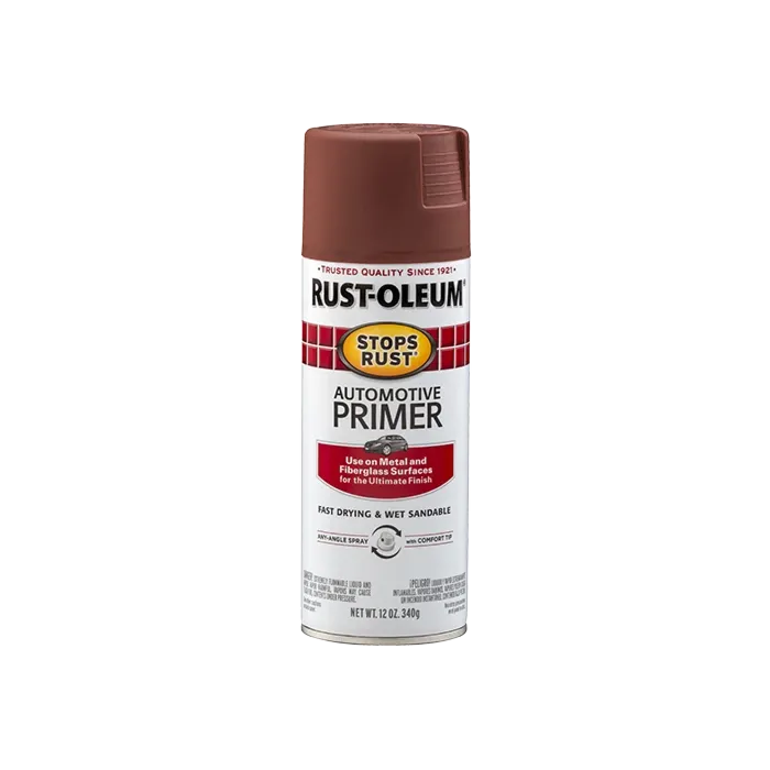 Rustoleum Stops Rust 5-in-1 Automotive Custom Primer (Flat - Red) 12 oz
