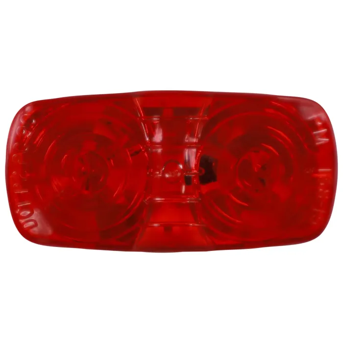 Peterson Clearance/Side Rectangular Marker Light (Red) 4 in.