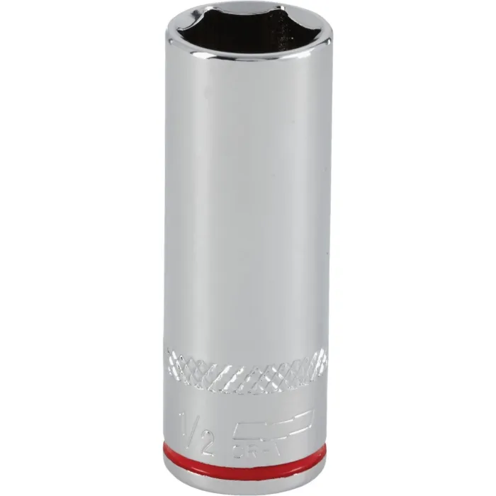 Channellock 1/4 In. Drive 1/2 In. 6-Point Deep Standard Socket