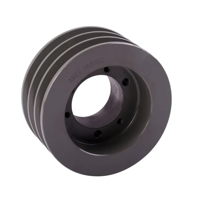 Amec 7.35" "B" V-Belt, 3 Groove Sheave, SK Bushing