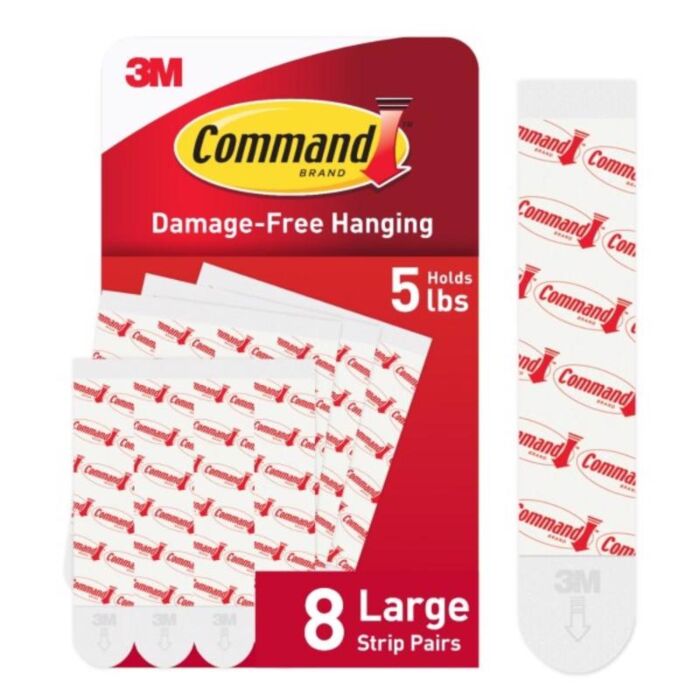Command Large Foam Refill Strips (8pk)