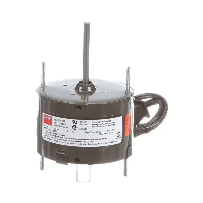 115 V 0.60 A 1/100 hp Motor