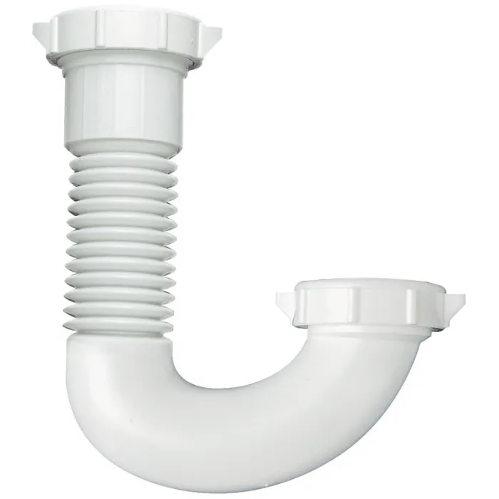 Plumb Pak Plastic J-Bend (White) 1-1/4 in. x 1-1/2 in.