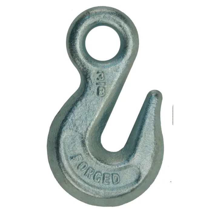 3/8 in 5400 lb Grade 43 Steel Eye Grab Hook