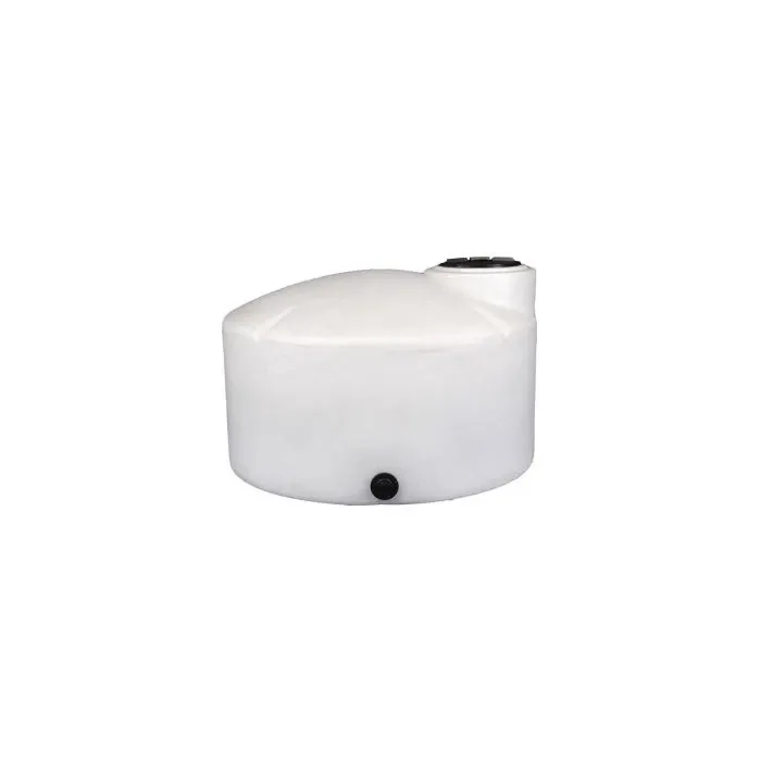 Norwesco 550 gal Polyethylene White Vertical Storage Tank