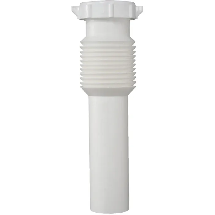 Do it Best 1-1/2 In. x 12 In. White Plastic Extension Tube