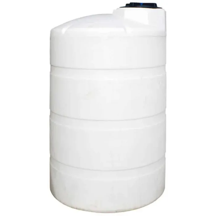 Norwesco 1000 gal Polyethylene White Vertical Storage Tank