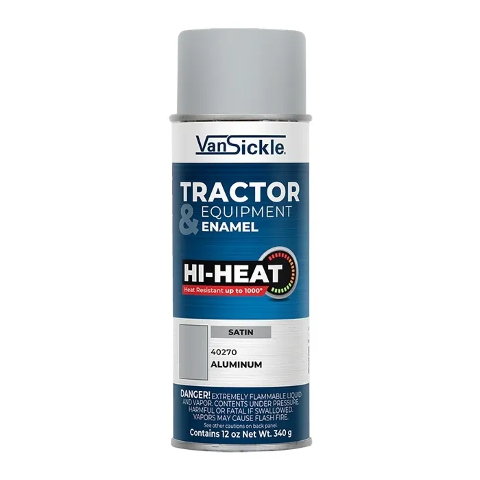 Van Sickle Tractor & Equipment Enamel Hi-Heat Spray (Satin - Aluminum) 12 oz