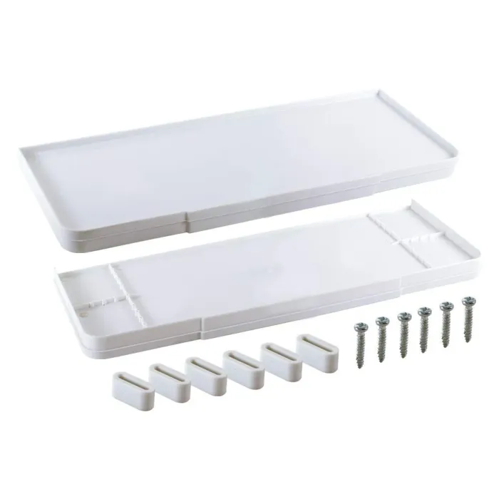 EZ-FLO 21-3/16 in x 7-7/8 in Plastic White Toilet Tank Cover