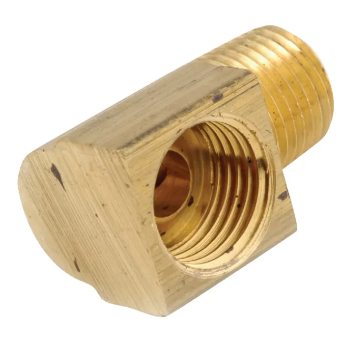 Anderson Metals 5/16 In. x 1/8 In. Male 90 Deg. Inverted Flare Brass Elbow (1/4 Bend)