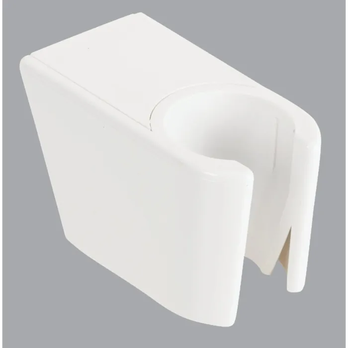 Do it White Plastic Shower Wall Mount
