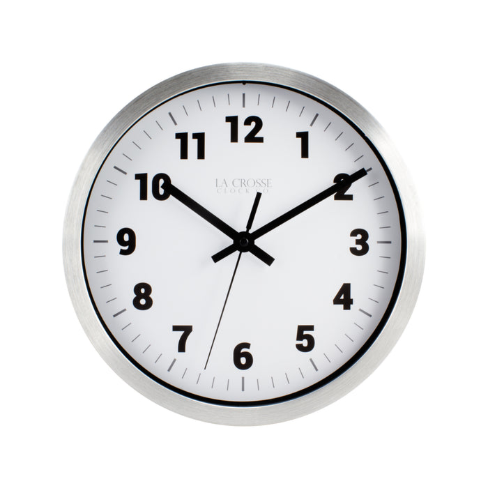 La Crosse Technology 10" Nash Wall Clock