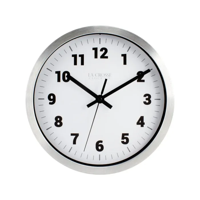 La Crosse Technology 10" Nash Wall Clock