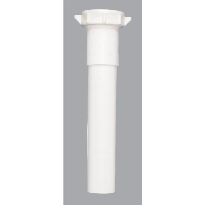 Do it Best Keeney 1-1/2 In. x 6 In. White Plastic Extension Tube