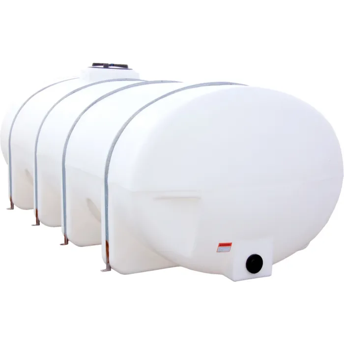 Norwesco 2035 Gallon Polyethylene White Elliptical Leg Tank