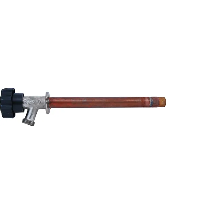 PRIER Products 8 in. Wall Hydrant w/ 1/2 in. Inlet