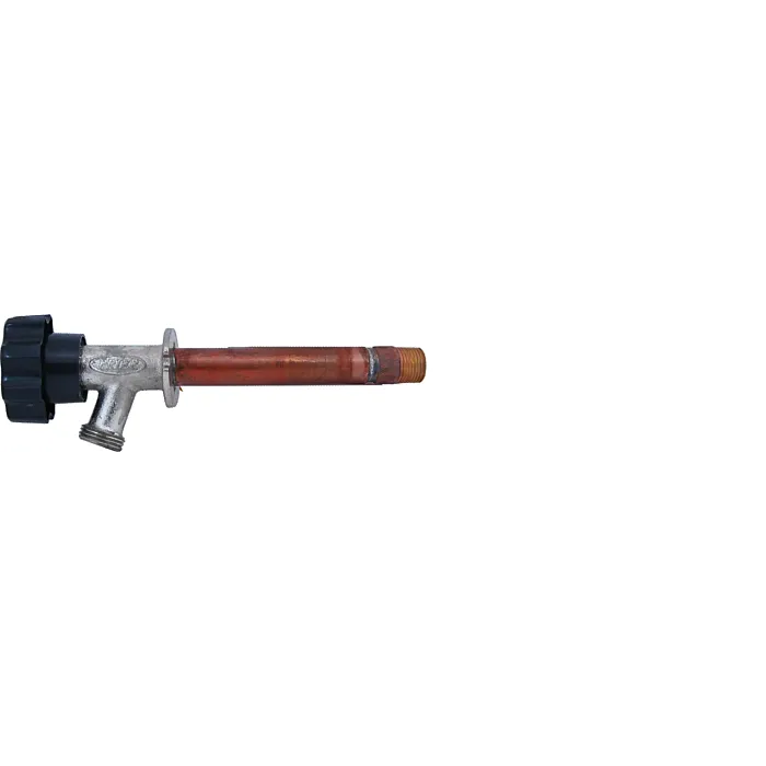 PRIER Products 4 in. Wall Hydrant w/ 1/2 in. Inlet