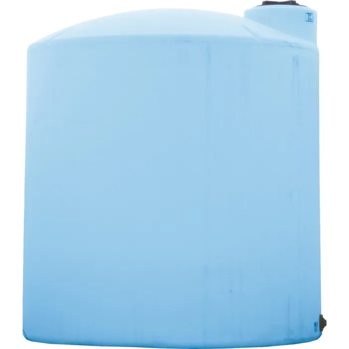 Norwesco 3000 gal Polyethylene Blue Heavy Weight Storage Tank
