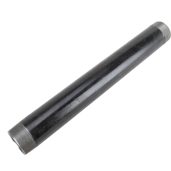 ProSource BN 2X18-S Pipe Nipple, 2 in, Male, Steel, SCH 40 Schedule, 18 in L