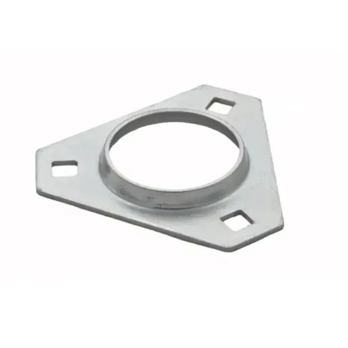 Manitou Manufacturing 1/2 in 9/16 in 5/8 in 3-3/16 in Steel 3-Hole Flangette