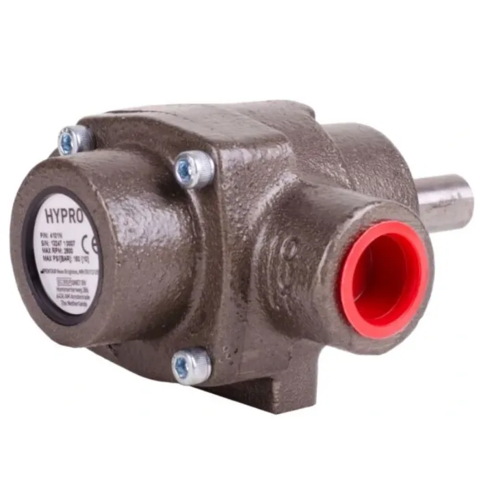 Hypro 3/4" NPT Ni-Resist 4 Roller Pump with 1/2" Hollow Shaft