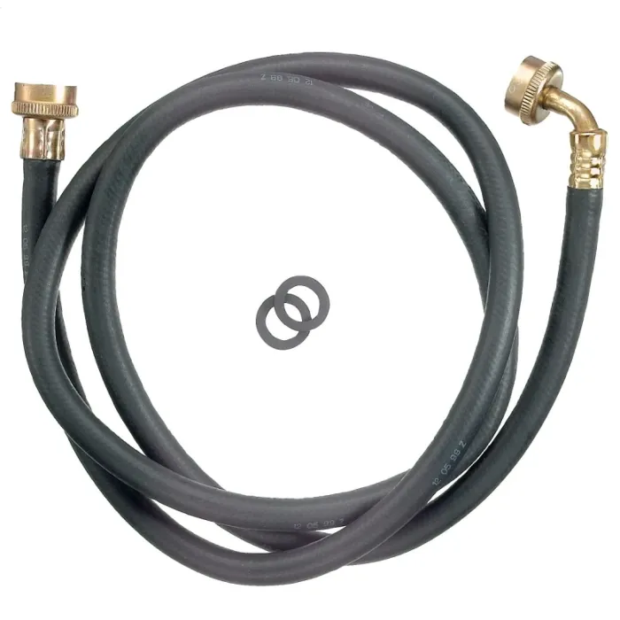 Reinforced EPDM Rubber Washing Machine Hose - 3/4 in. FGH X 6 ft